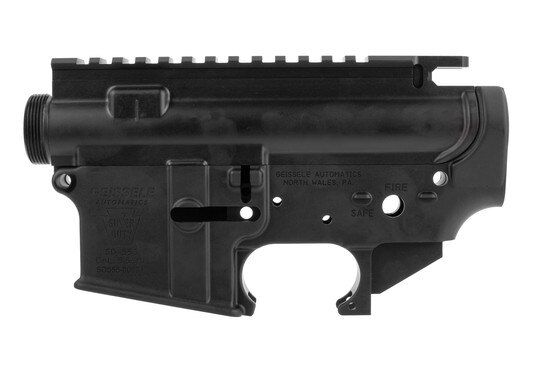 Geissele Automatics AR15 Super Duty Stripped Receiver Set is marked 5.56